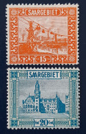 Sarre 98, 99 Neufs * * (MNH). - Unused Stamps