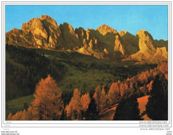DOLOMITI (BL):  TRAMONTO  SUL  GRUPPO  DELLE  ODLE  -  CENNO  DI  PIEGA  -  PER  LA  SVIZZERA  -  FG - Climbing