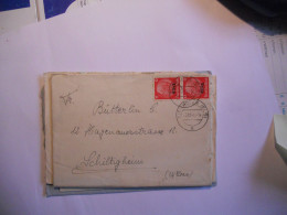 Eichhofen : Hindenburg Surchargé Alsace - Covers & Documents