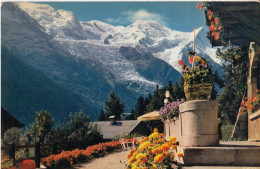 CHAMONIX MONT BLANC  L'Aiguille Du Goûter Et Le Glacier Des Bossons - Chamonix-Mont-Blanc