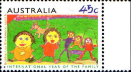 Australie Poste N** Yv:1359/1361 Année Internationale De La Famille Bord De Feuille - Ungebraucht