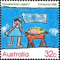 Australie Poste N** Yv:1103/1105 Noël Dessins D'enfants - Mint Stamps