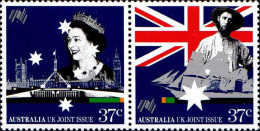 Australie Poste N** Yv:1085/1088 Bicentenaire De L'implantation Des 1.colons - Ungebraucht