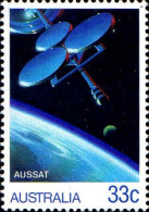 Australie Poste N** Yv: 931/932 Télécommunications Spatiales (Thème) (932 Dents Courtes) - Ongebruikt