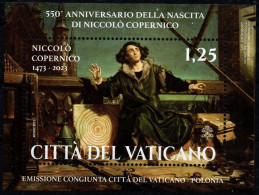 2023 - Vaticano BF 117 Niccolò Copernico   +++++++++ - Nuevos