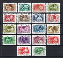 HONGRIE Ca.1955: Lot D'obl. - Used Stamps