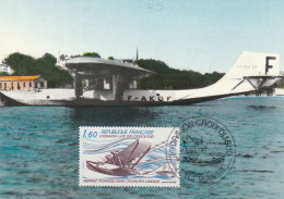 Carte Maximum - Hydravion Late 300 - Croix-du-Sud - 1946-....: Era Moderna