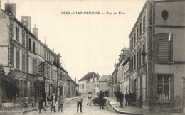 Fère Champenoise - Rue Du Pont "animés" - Fère-Champenoise