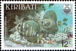 Kiribati Poste N** Yv:130/133 Faune Des Récifs Coralliens - Kiribati (1979-...)