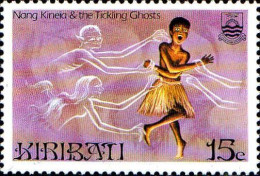 Kiribati Poste N** Yv:142/145 Légendes Locales 2.Serie - Kiribati (1979-...)