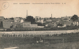 D9551 Malakoff Vue Générale Vers La Tour Eiffel - Malakoff