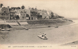 St Valéry Sur Somme * Vue Sur Le Quai Blavet * Bac Passeur - Saint Valery Sur Somme