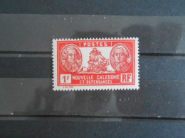 NOUVELLE-CALEDONIE YT 154A BOUGAINVILLE/LA PEROUSE 1f Rouge Et Rose Carminé* - Unused Stamps