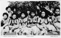 Photographie - Papouasie - Groupe De Jeunes Filles Seins Nus - Nu Ethnique - Oceania