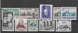 Italien - Selt./postfr. Ausgaben Aus 1949/54 - Aus Michel 761 Und 907! - 1946-60: Mint/hinged