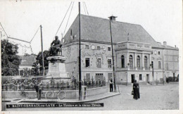 38473-ZE-78-SAINT-GERMAIN-en-LAYE-Le Théâtre Et La Statue Thiers---------animée - St. Germain En Laye