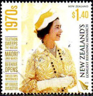 Nle Zelande Poste Obl Yv:3150 Mi:3288A Elisabeth II (cachet Rond) - Used Stamps
