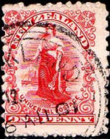 Nle Zelande Poste Obl Yv: 134 Mi: Allégorie (Beau Cachet Rond) - Used Stamps