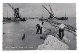 HARDERWIJK - Zuiderzeewerken - Aanleg Van De Dijk - Nederland - Pays-Bas - Construction D'une Digue - Polder - Animée - Harderwijk