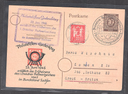 DDR.Auslandkarte Mit EF. Mi.-Nr. 244 - Otros & Sin Clasificación