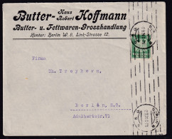 DR. Reklame-Brief, Butter- Haus Robert Hoffmann, Berlin - Altri & Non Classificati