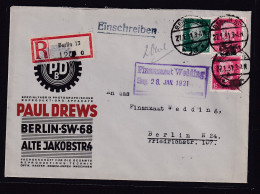 DR., Reklame-Brief, Spez.-Fabrik Und Photograph.Repro.-App., Paul Drews, Berlin - Sonstige & Ohne Zuordnung