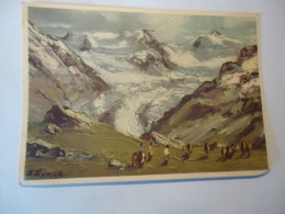 SWITZERLAND  POSTCARDS  Ghiacciaio Del Forno SAN MATEO - Autres & Non Classés