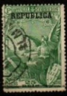 PORTUGAL  -   1911.    Y&T N° 187 Oblitéré.   Surchargé Républica. - Gebraucht