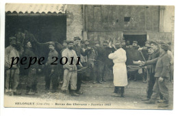 CPA 21 Côte D'or - SELONGEY - Revue Des Chevaux - Janvier 1915 - Belle Animation, Soldats, Militaires - Peu Commune - Other & Unclassified