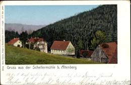 CPA Altenberg Erzgebirge, Blick Zur Schellermühle - Autres & Non Classés