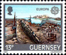 Guernesey Poste N** Yv:267/270 Europa Cept Grandes œuvres Du Génie Humain - Guernesey