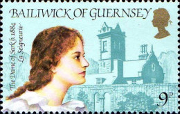 Guernesey Poste N** Yv:281/285 Dame Sybil Hathaway - Guernsey