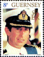 Guernesey Poste N** Yv:220/226 Mariage Princier Prince Charles & Lady Diana - Guernsey