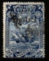 PORTUGAL  -   1911.    Y&T N° 188 Oblitéré.   Surchargé Républica.  Voilier - Used Stamps