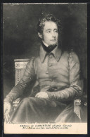 AK Alphonse De Lamartine, Schriftsteller, 1790-1869  - Writers