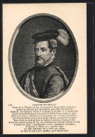 AK Portrait Von Joachim Du Bellai, Schriftsteller  - Ecrivains