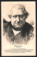 AK Philologe Und Historiker Ernest Renan (1823-1892)  - Escritores