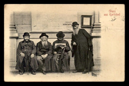JUDAISME - GRUSS AUS KARLSBAD - VIEUX JUIFS - Jewish