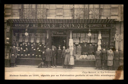 JUDAISME - PARIS -  VETEMENTS AU BON SAINT-DOMINIQUE G. MARX, 117 RUE ST-DOMINIQUE - VOIR ETAT - Judaisme