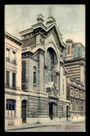 JUDAISME - SYNAGOGUE - LILLE - CARTE COLORISEE - Jodendom