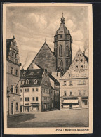 AK Pirna, Markt Mit Stadtkirche  - Pirna