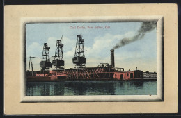 AK Port Arthur /Ont., View Of The Coal Docks  - Ohne Zuordnung