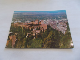 GRANADA  ANDALUCIA ( ESPANA  ESPAGNE ) VISTA GENERAL DE LA ALHAMBRA - Granada