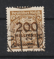 MiNr. 323 Pb  Gestempelt, Geprüft  (0721) - Usados