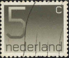 Pays-Bas Poste Obl Yv:1041 Mi:1065A Chiffre (Lign.Ondulées) - Oblitérés