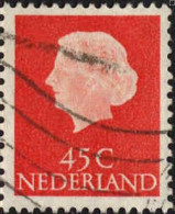 Pays-Bas Poste Obl Yv: 606 Mi:626x Reine Juliana (Lign.Ondulées) - Usados