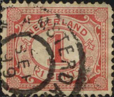 Pays-Bas Poste Obl Yv:  66 Mi:50 Chiffre (TB Cachet à Date) - Used Stamps