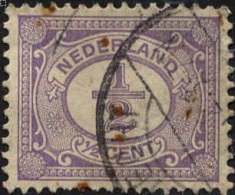 Pays-Bas Poste Obl Yv:  65 Mi:49 Chiffre (cachet Rond) - Used Stamps
