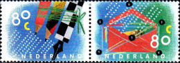 Pays-Bas Poste N** Yv:1452/1453 Lettre & Correspondance Personnelle - Nuevos