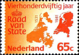 Pays-Bas Poste N** Yv:1158 Mi:1188 Vierhondertvijftig Jaar Raad Van State - Nuovi